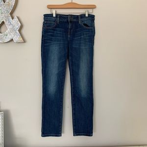 Joe’s Jeans dark wash straight leg jeans